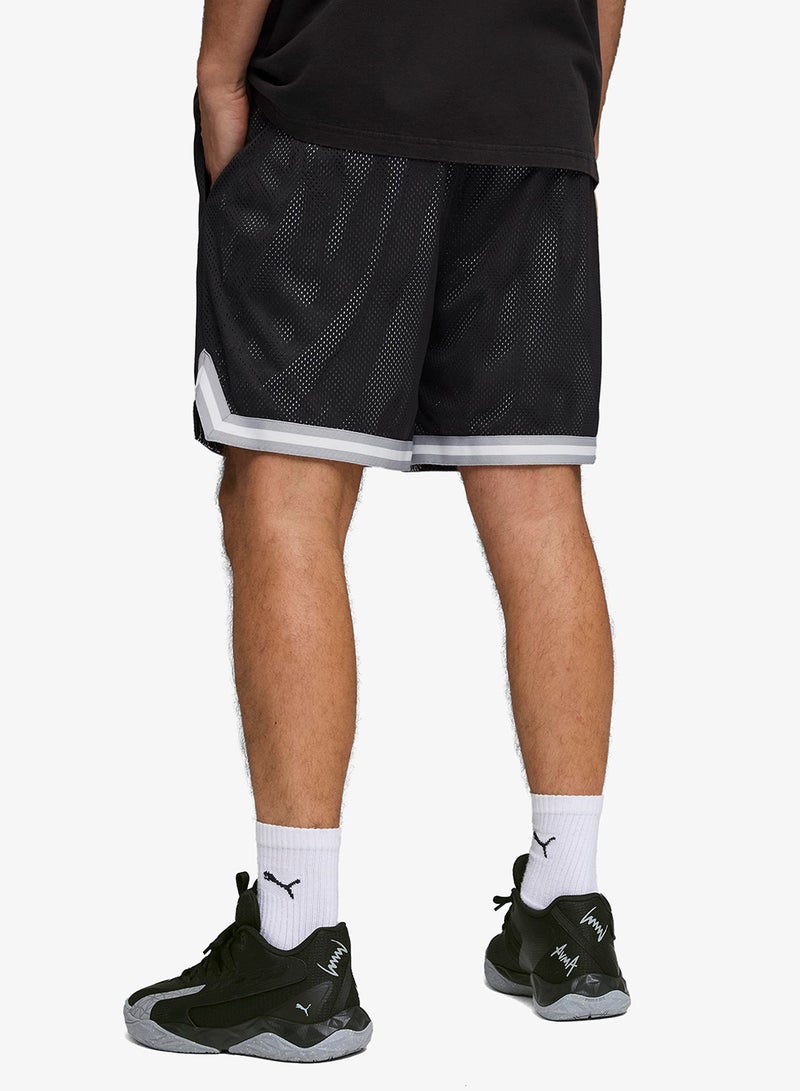 PUMA 7" Swish N' Ink Reversible Shorts - Image 2